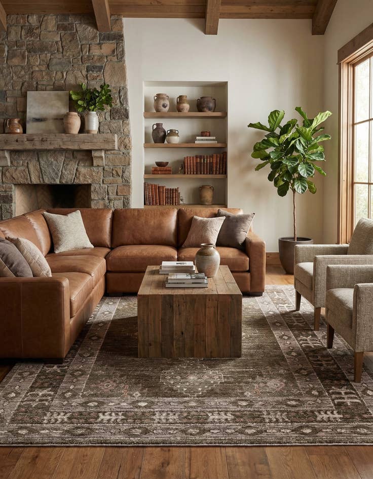 Detail image of 9' x 12' 6 Grand Tradition Rug