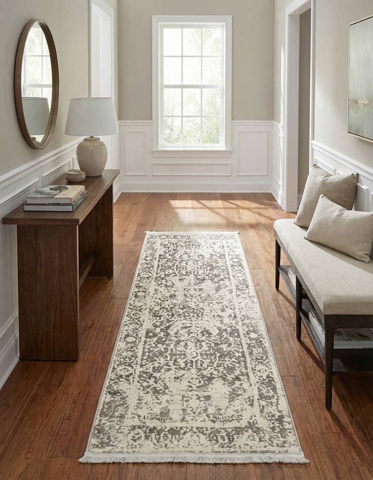 Detail image of 2' 2 x 6' New Vintage Runner Rug