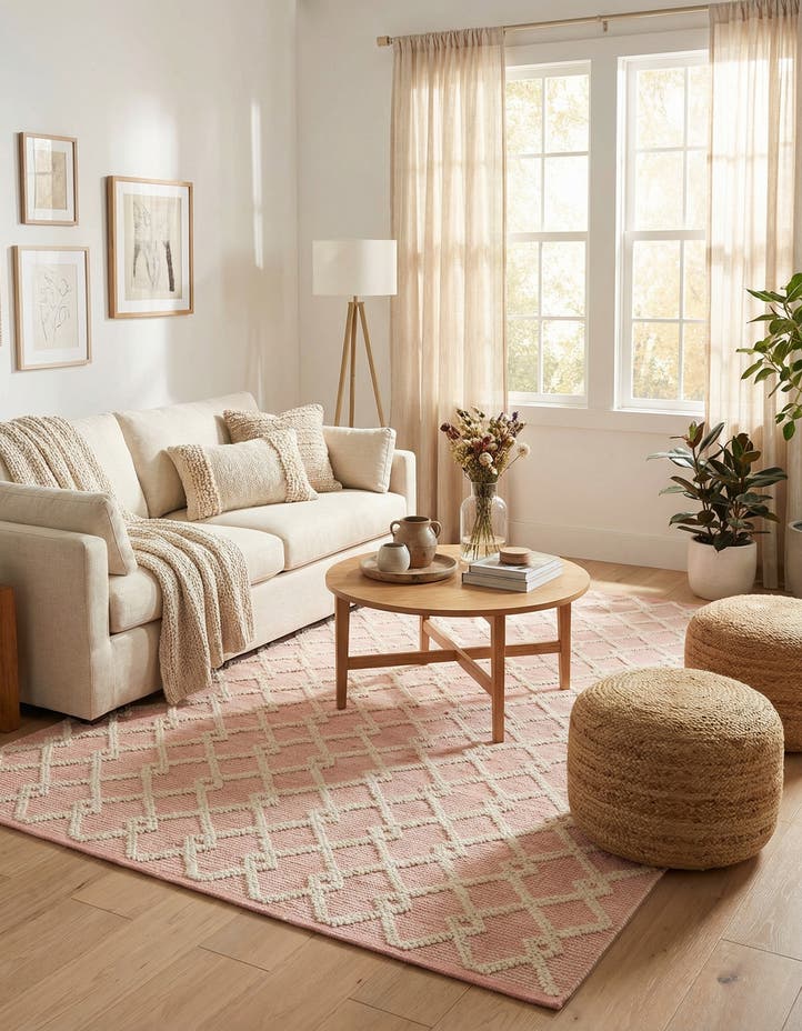 6' 1 x 9' Hand Knotted Jill Zarin Dorset Rug