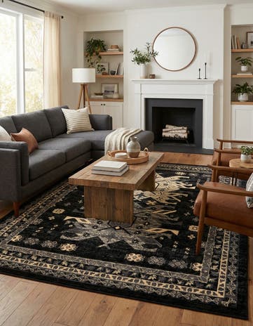 7' 10 x 10' Heris Rug