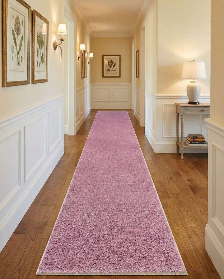 2' 7 x 98' 5 Solid Frieze Runner Rug