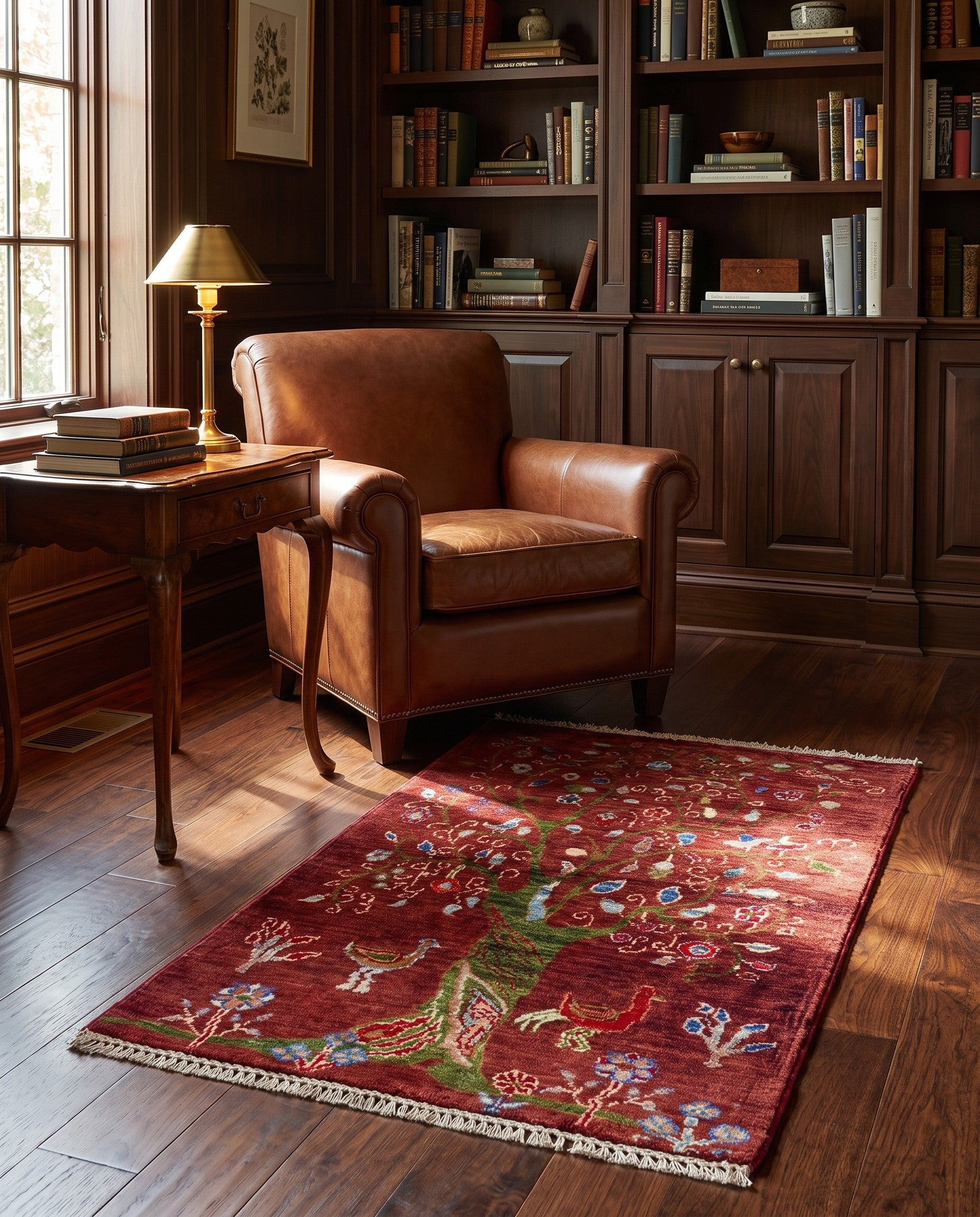 2' x 3' 2 Hand Knotted Ariana Ziegler Rug