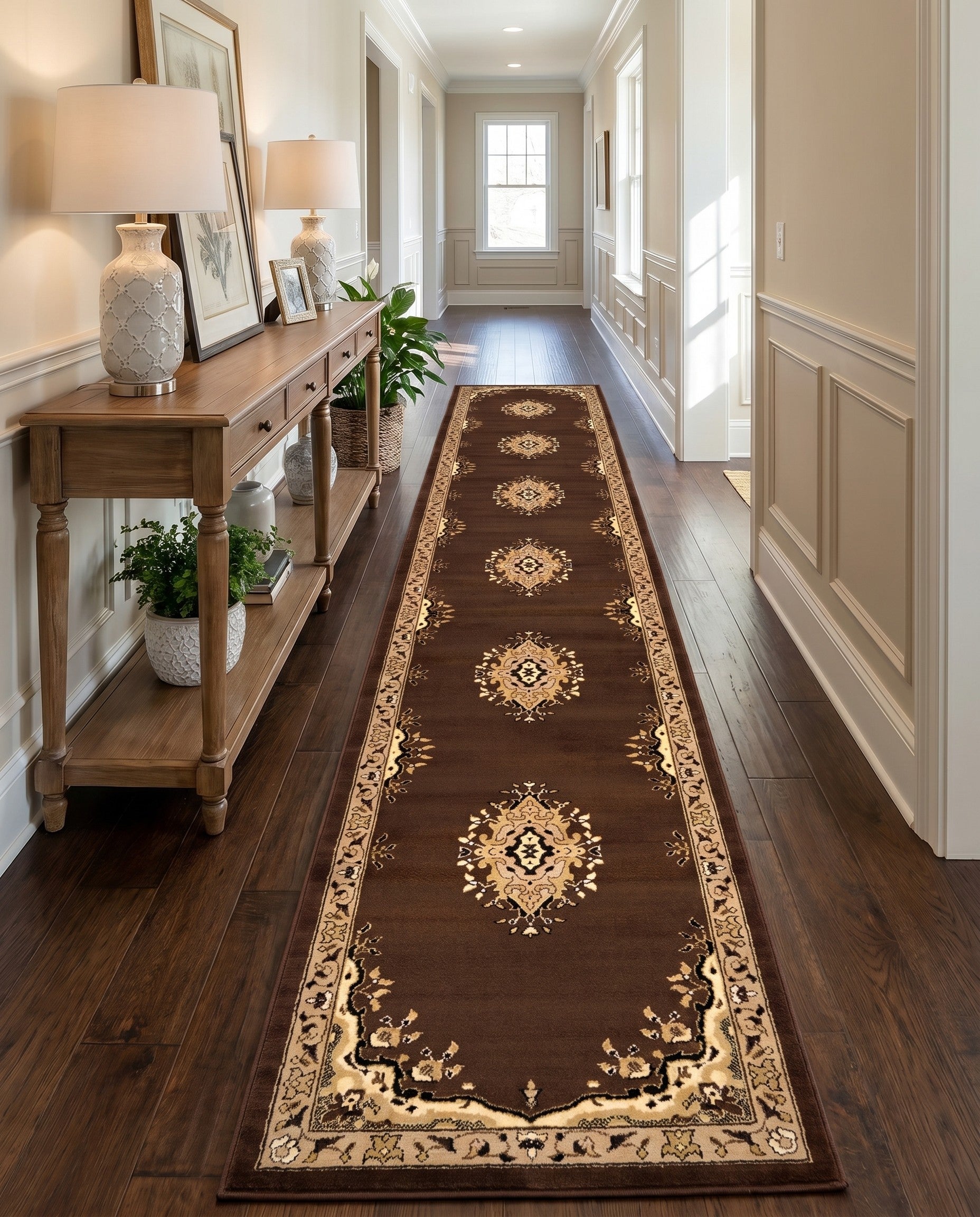 Brown Amaya Runner Rug