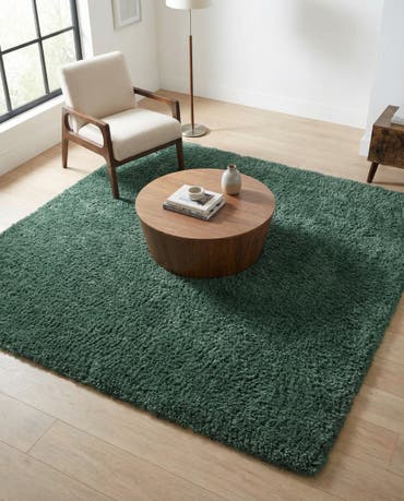  8' x 8' Infinity Shag Square Rug