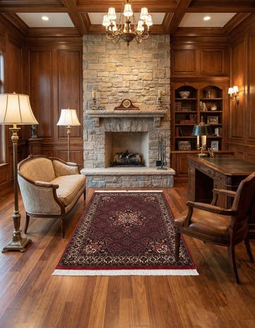 3' 8 x 5' 9 Bidjar Wool Rug