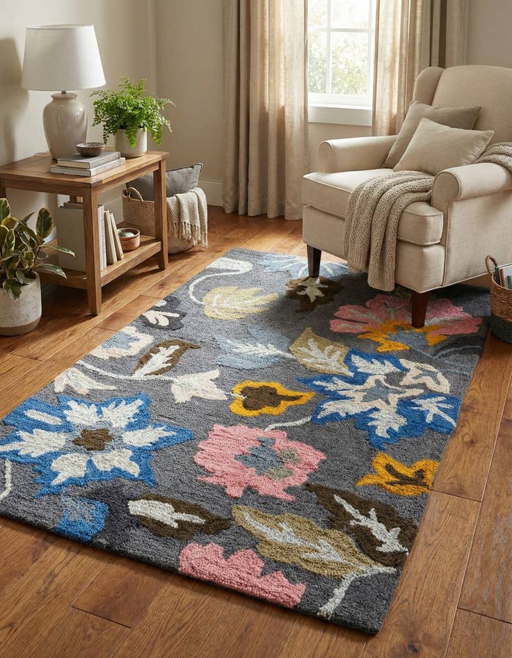 Detail image of 3' 1 x 5' Agra Rug