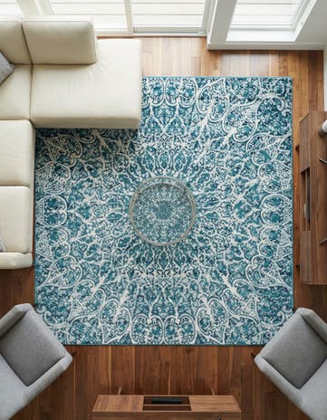 7' 10 x 7' 10 Monte Carlo Square Rug