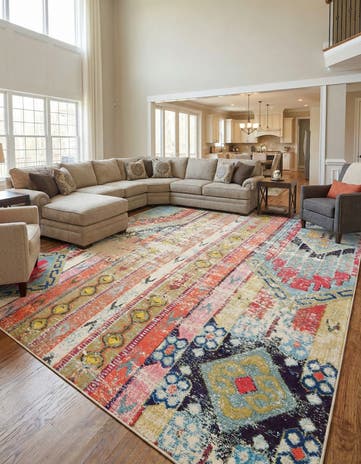 10' 6 x 16' 5 Washable Mesa Rug