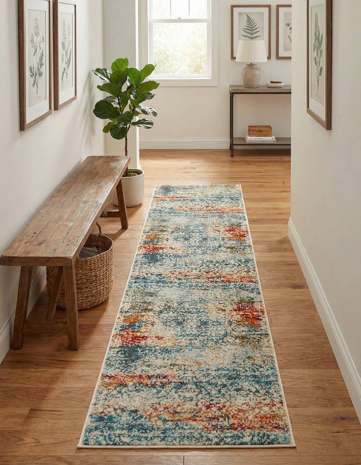 Detail image of 2' 2 x 8' Santiago Runner Rug