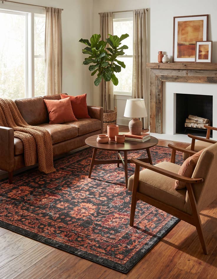 Detail image of 7' 10 x 11' Lucerne Rug