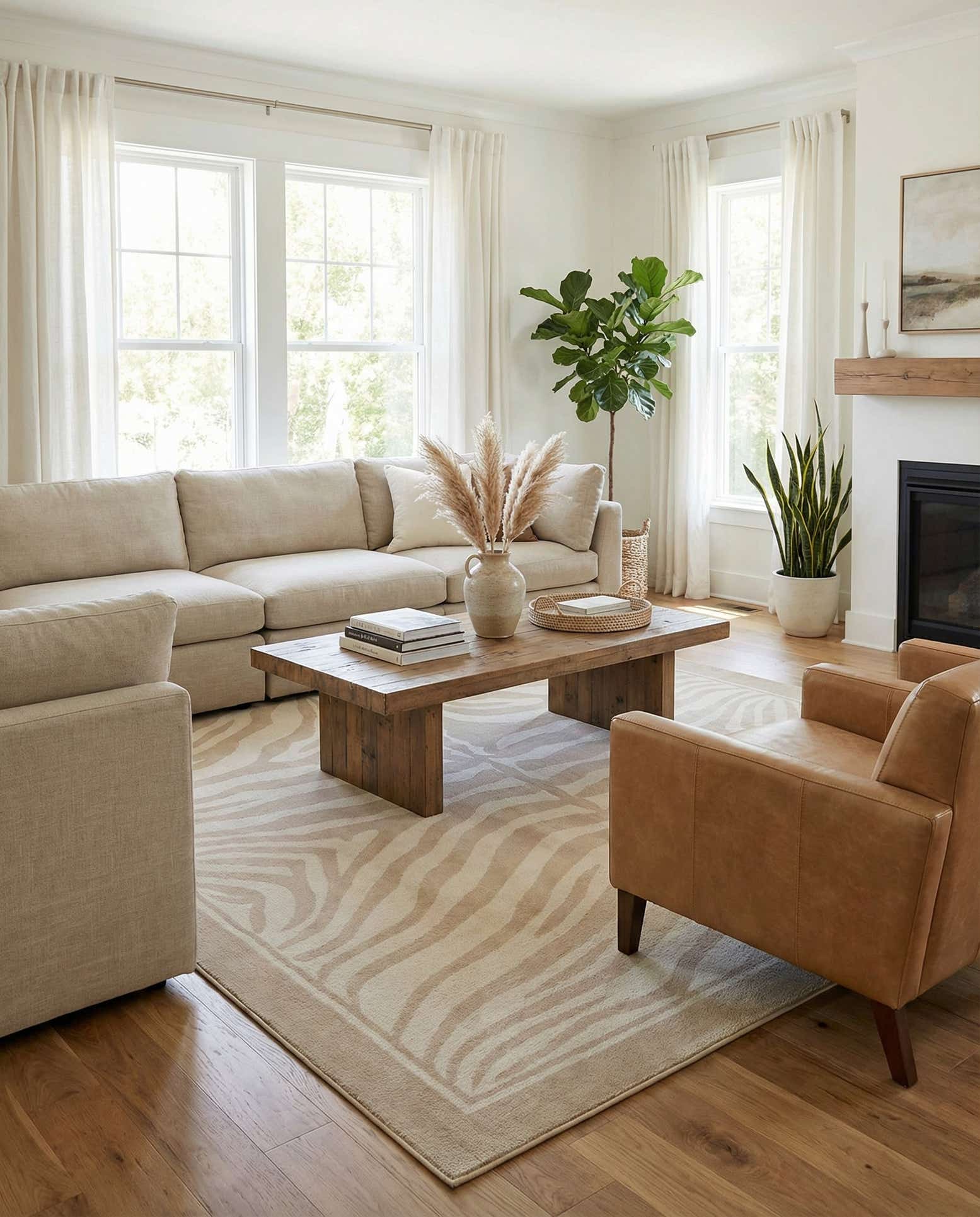 10' x 10' Savannah Square Rug