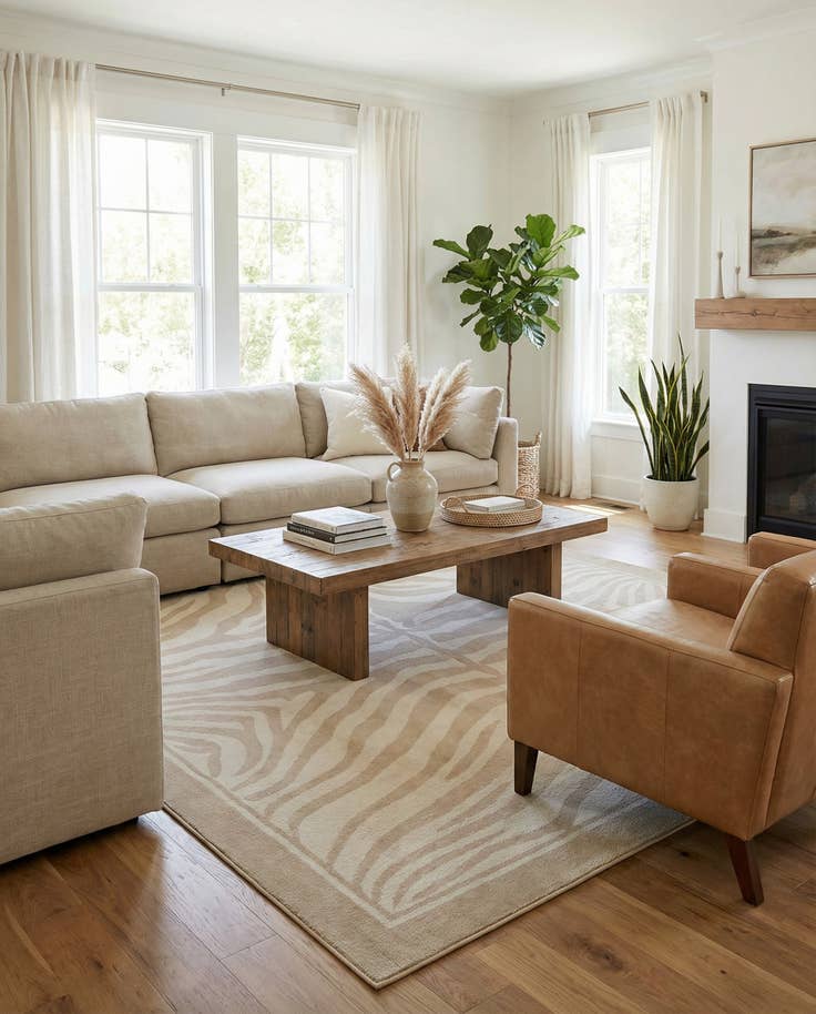 Detail image of 10' x 10' Savannah Square Rug