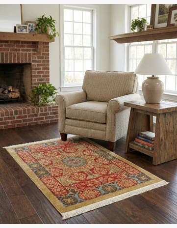 Red Amina Rug