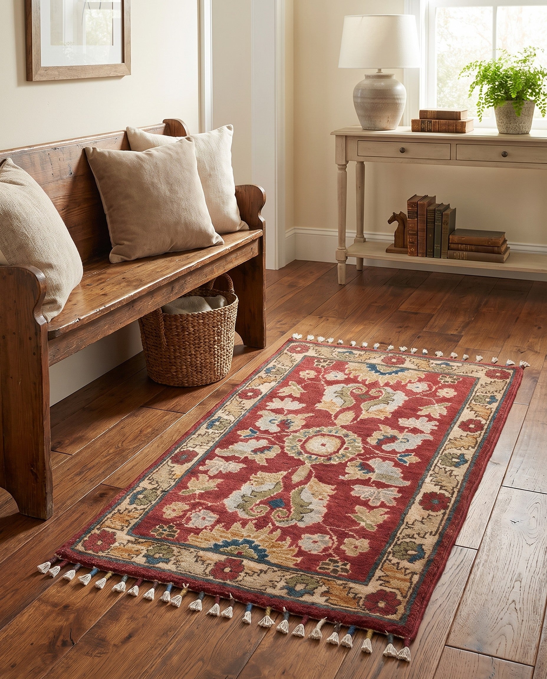 1' 9 x 3' 3 Hand Knotted Ariana Ziegler Rug
