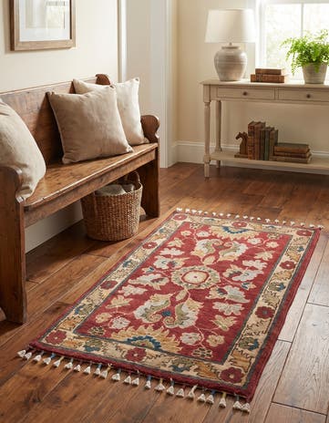 1' 9 x 3' 3 Hand Knotted Ariana Ziegler Rug