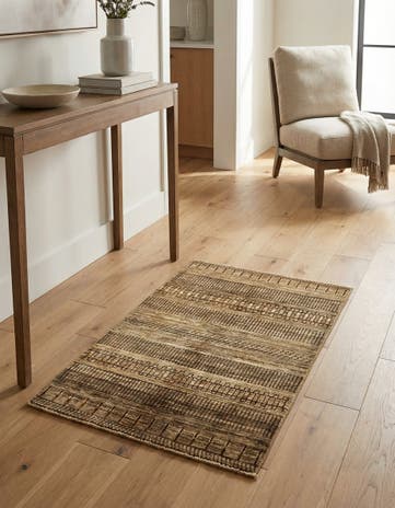 2' 8 x 4' 2 Hand Knotted Modern Ziegler Rug