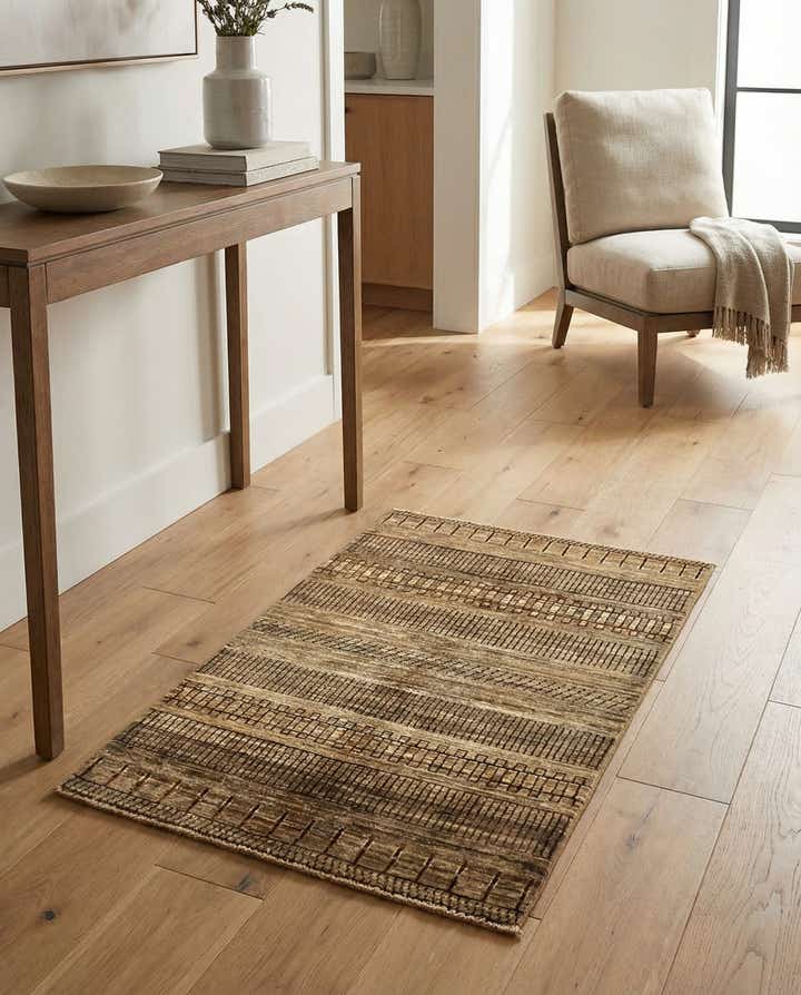 2' 8 x 4' 2 Hand Knotted Modern Ziegler Rug