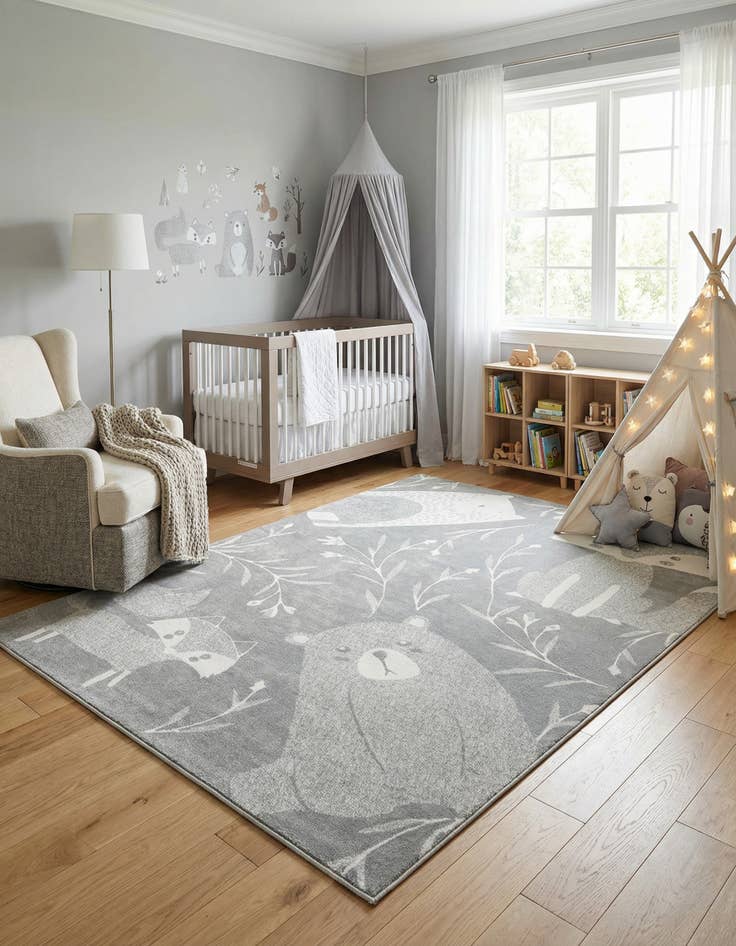 Detail image of 10' x 13' Whimsy Kids Rug