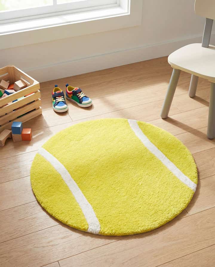 2' x 2' Playtime Kids Wool Freeform Rug