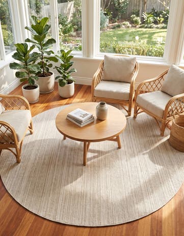 7' x 7' Finsbury Round Rug