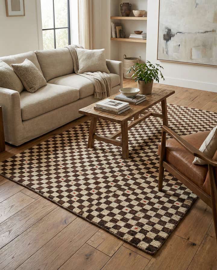 3' 9 x 6' Hand Knotted Darya Wool Rug