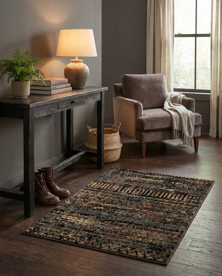 Detail image of 2' 5 x 3' Saturn Rug