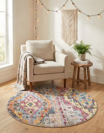 Vega Round Rug
