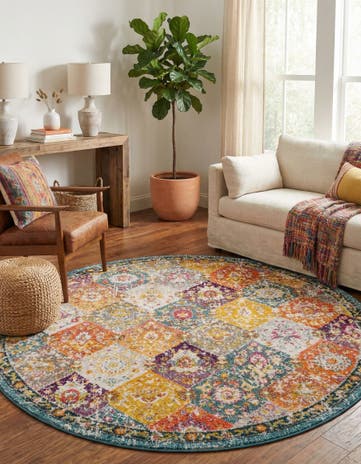 6' x 6' Madeline Round Rug