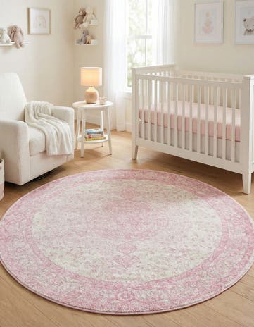 5' 3 x 5' 3 Dover Round Rug