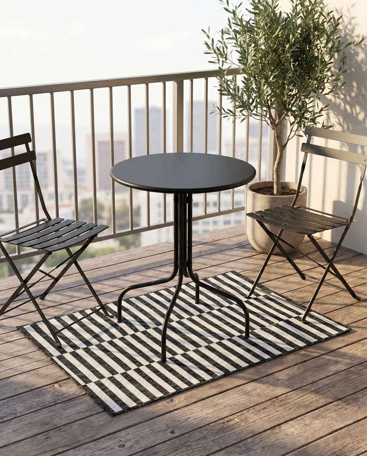 2' x 3' Easy-Clean Ribbon Indoor / Outdoor Rug