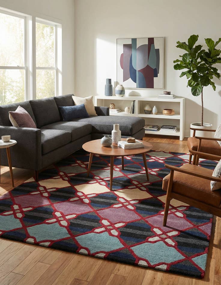 Detail image of 8' x 10' 1 Luna Wool Rug