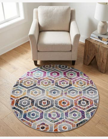 Malibu Round Rug