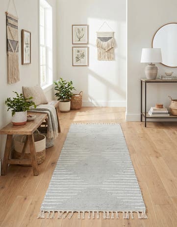 2' 2 x 6' 1 Chindi Cotton Runner Rug
