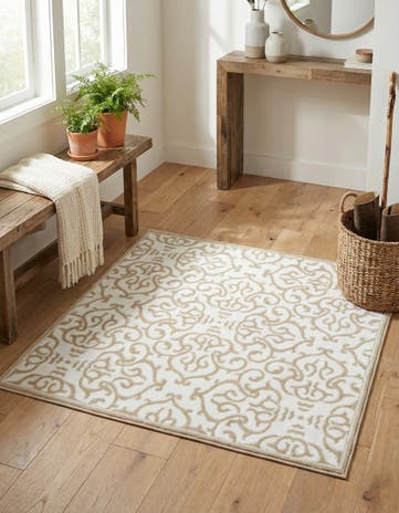 4' x 4' Nepal Square Rug