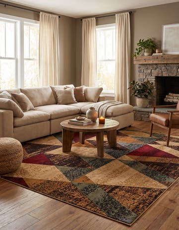 10' x 10' Cafe Square Rug