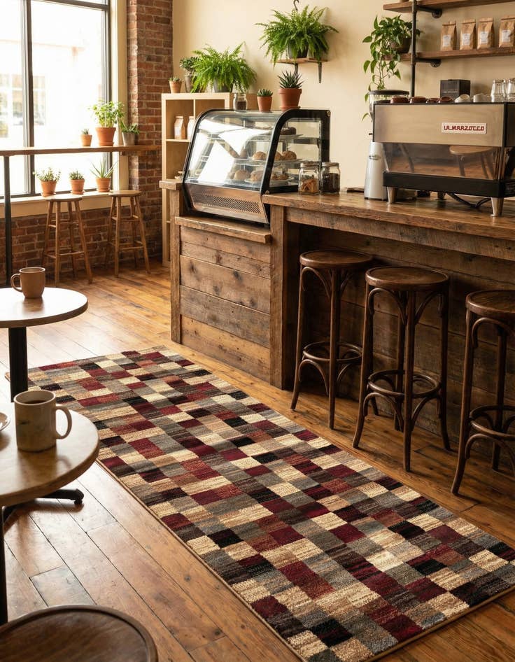 Detail image of 2' x 6' Cafe Runner Rug