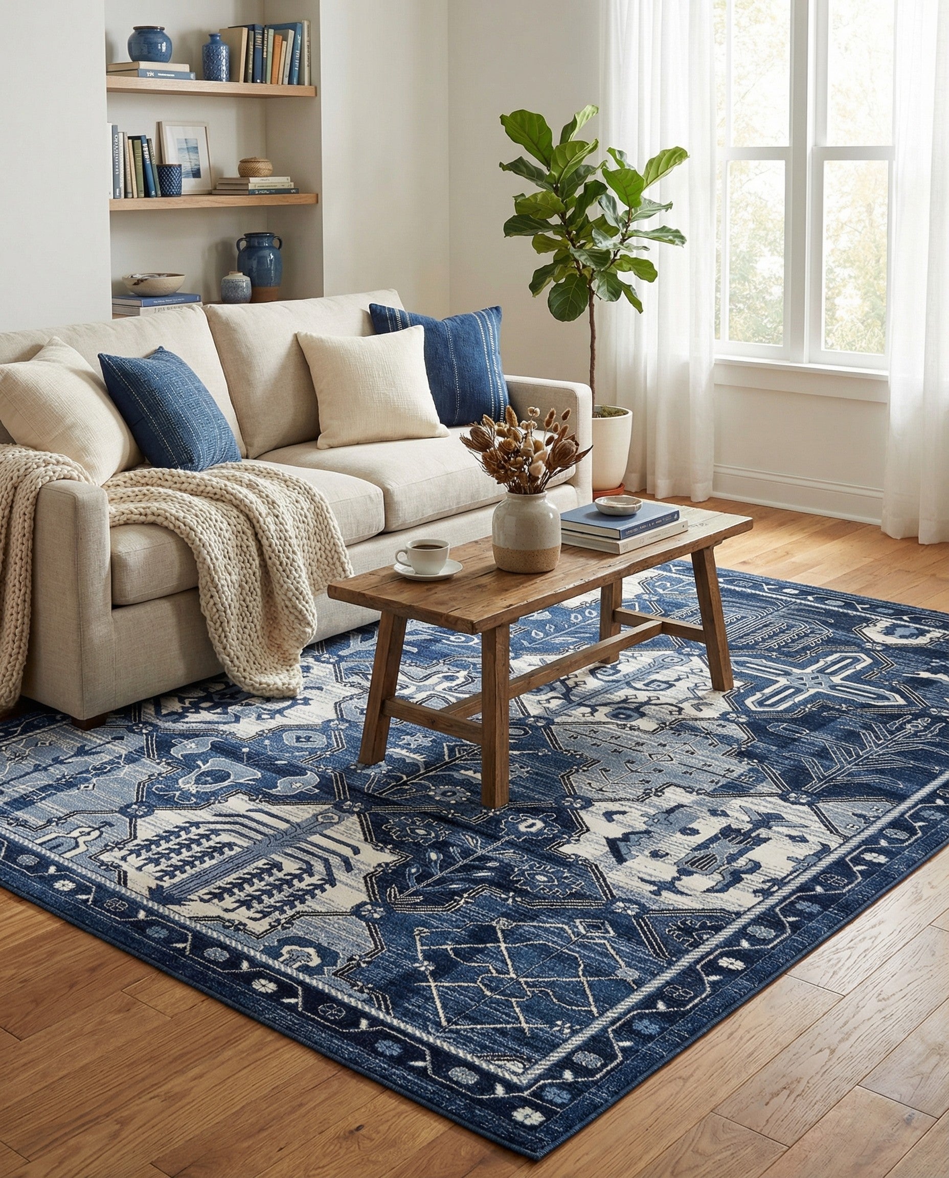 Blue Vista Rug