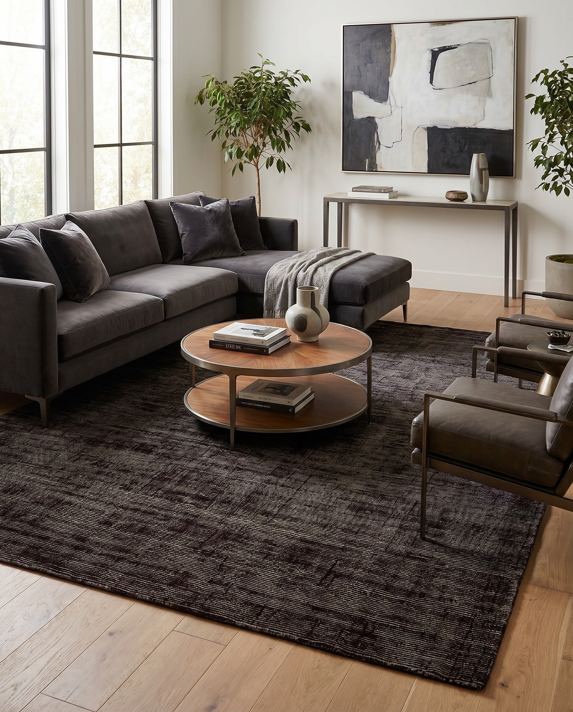 10' x 13' 1 WoolCraft Geometric Rug