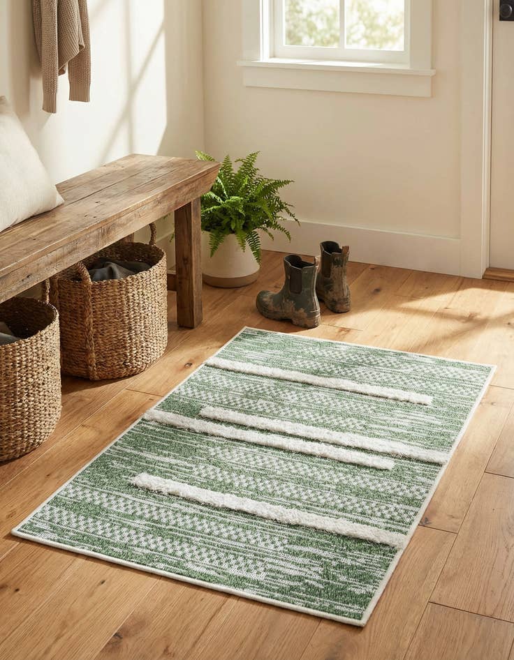 Detail image of  2' 3 x 3' Abbey Rug