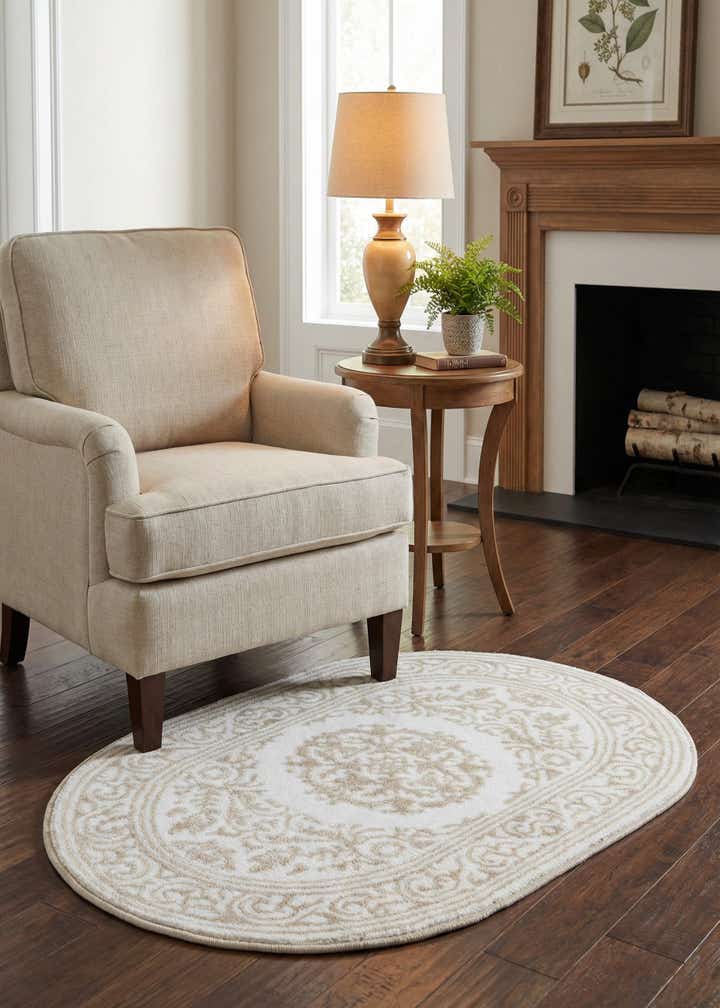 2' x 3' Hermitage Oval Rug