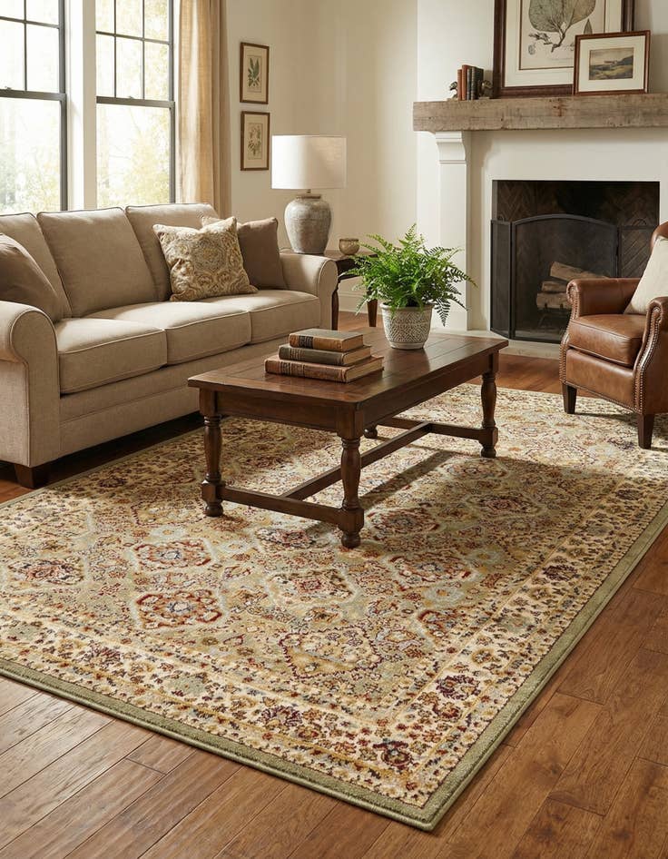 Detail image of 5' 3 x 8' Classic Agra Rug