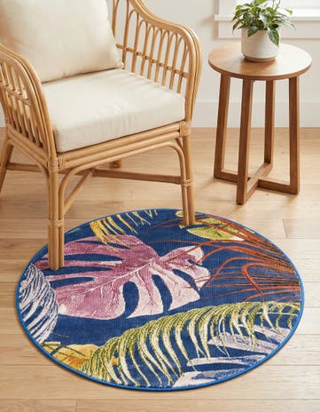 Blossom Round Rug