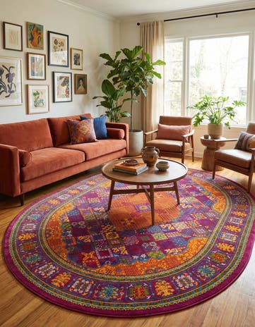 7' 10 x 10' Calypso Oval Rug
