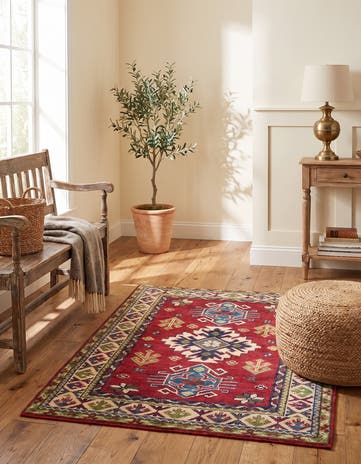 2' 7 x 3' 10 Hand Knotted Kazak Rug