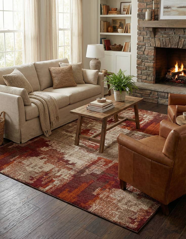 Detail image of 7' 10 x 10' Equinox Rug