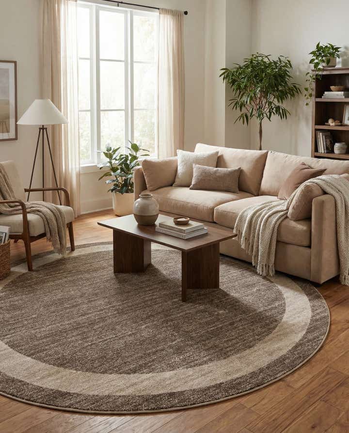 7' 10 x 7' 10 Angelica Round Rug