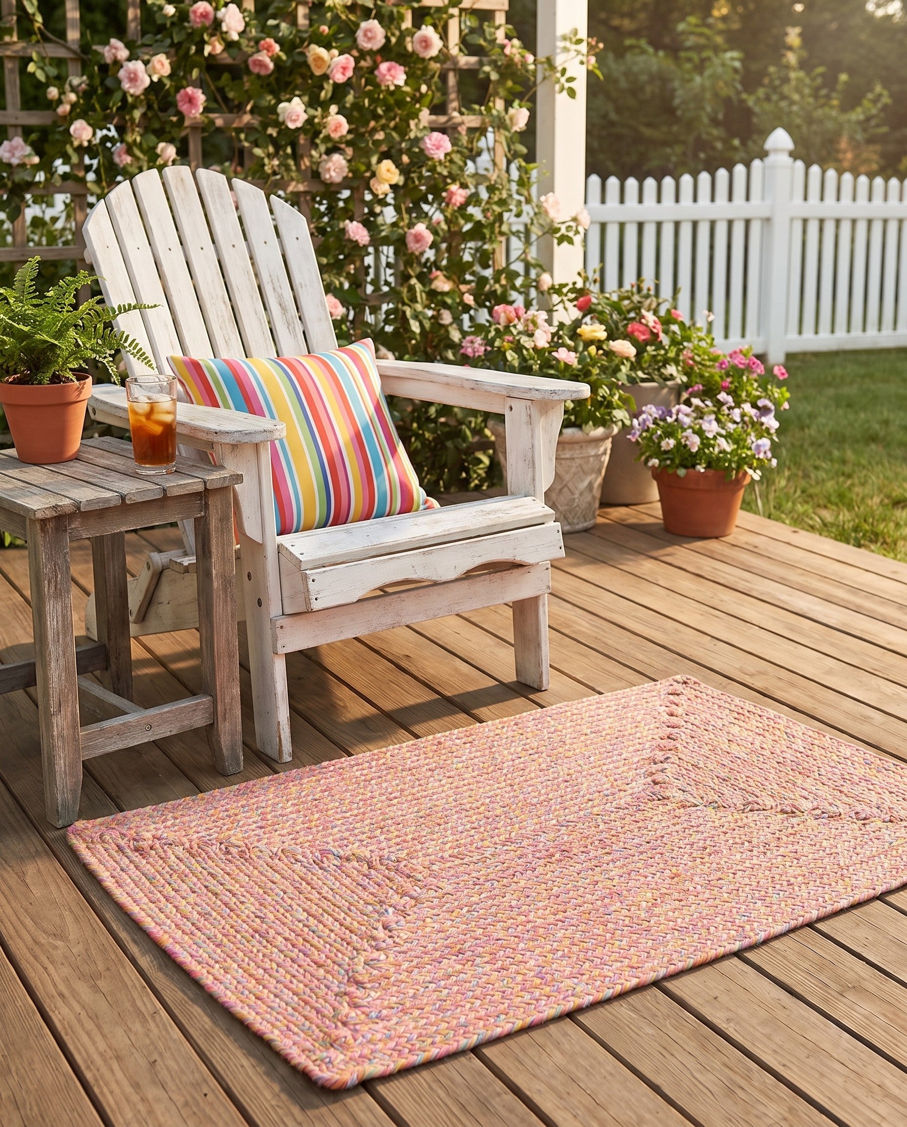 2' 2 x 3' 1 Hand Braided Eco Verse Washable Indoor / Outdoor Rug