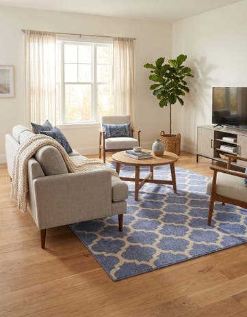 9' x 12' Lattice Rug