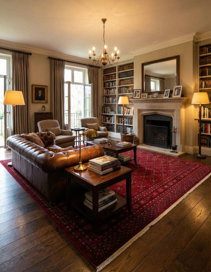 Detail image of 9' x 12' Bokhara Rug