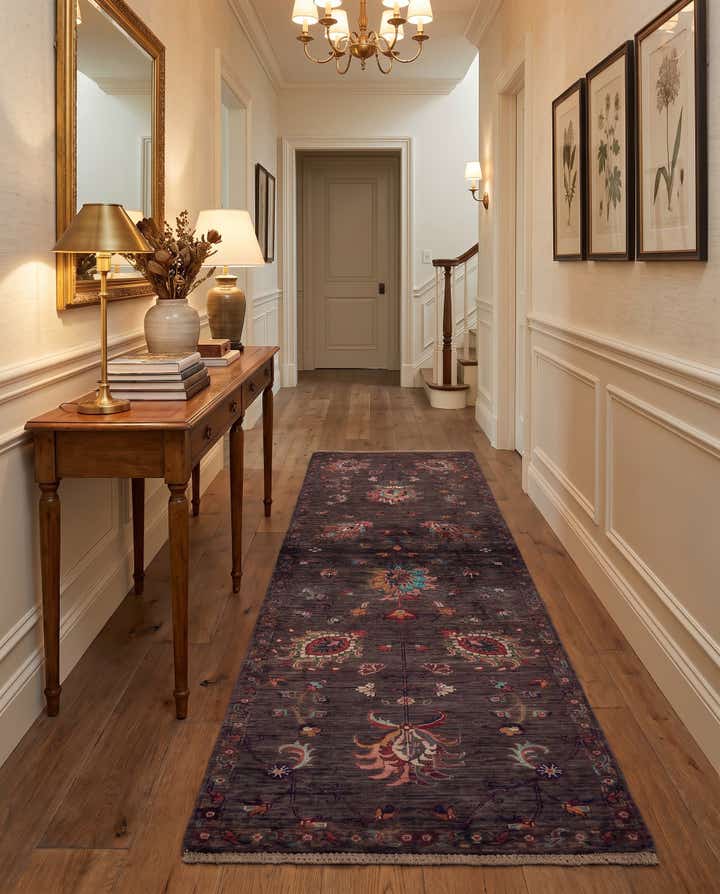 2' 7 x 8' 3 Hand Knotted Ariana Ziegler Runner Rug